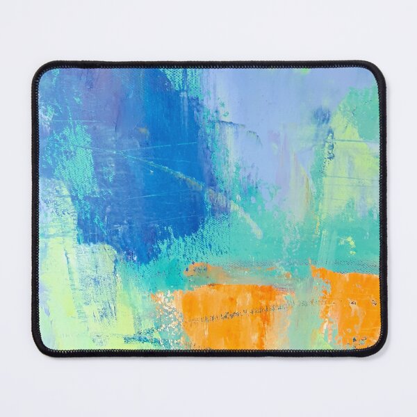 Item preview, blue and green abstract designed and sold by Tereza Pilar  Art.