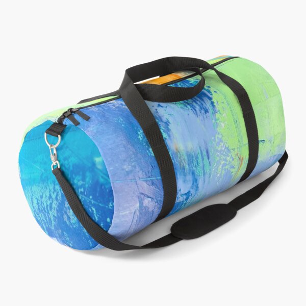 Item preview, blue and green abstract designed and sold by Tereza Pilar Art.