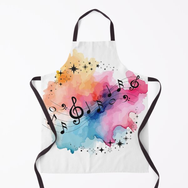 Artikelvorschau, Aquarell Musik Noten entworfen und verkauft von El-maris.