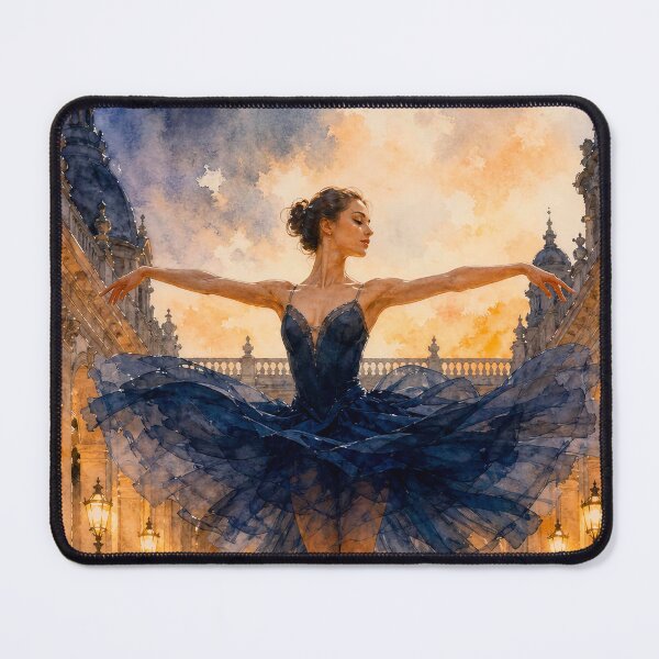 Item preview, Ballet dancer amidst elegant architecture designed and sold by paulrommer.