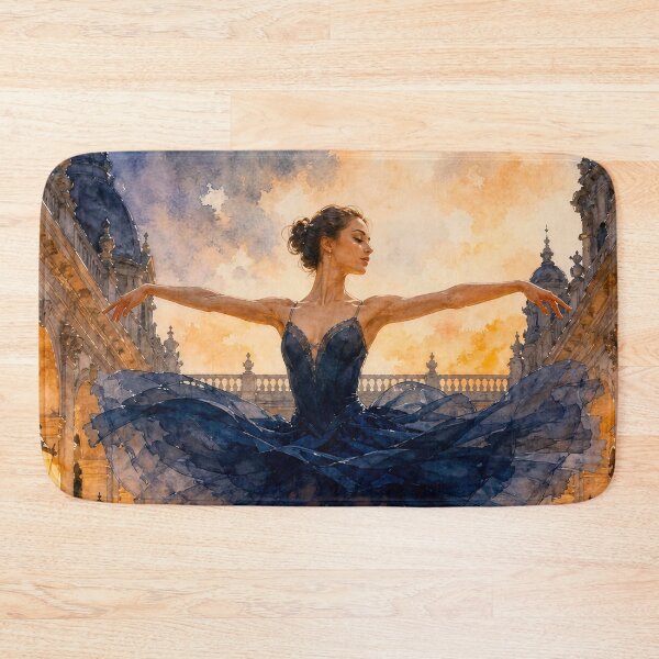 Item preview, Ballet dancer amidst elegant architecture designed and sold by paulrommer.
