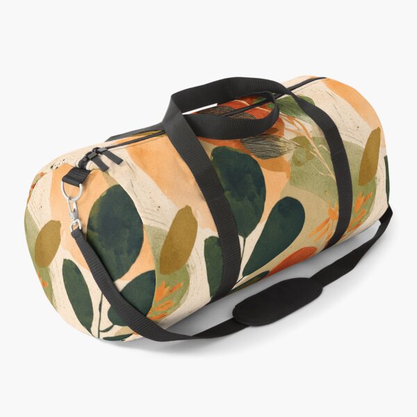 Item preview, Modern Contemporary Earthtones, Smoky Orange, And Green Abstract designed and sold by DEC02.