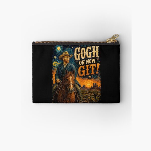 Item preview, Gogh On Now Git Western Artist Pun designed and sold by Victor Shadehorn.
