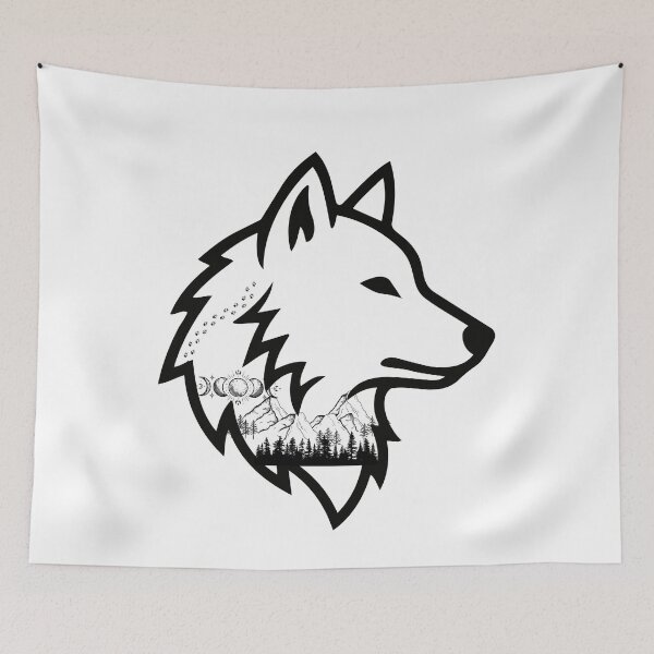 Item preview, Wolf Silhouette designed and sold by El-maris.