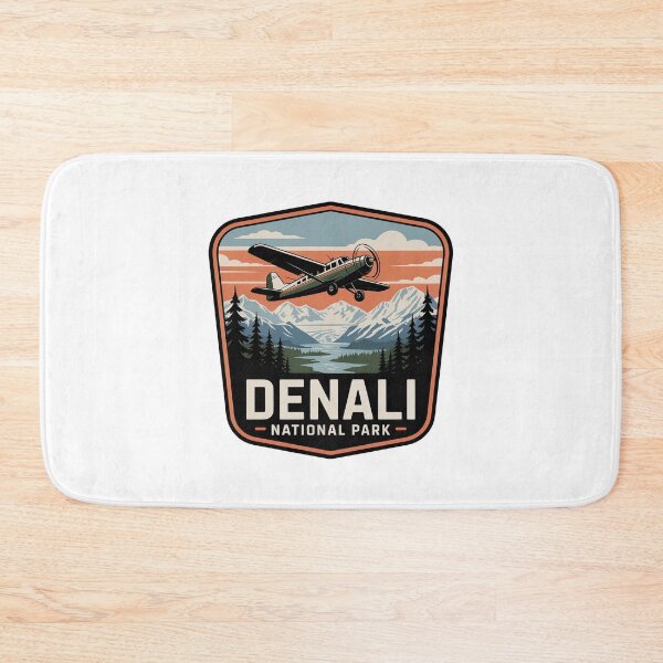 Item preview, Denali National Park Vintage Travel Badge designed and sold by Teelogic.