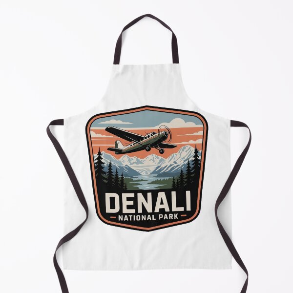 Item preview, Denali National Park Vintage Travel Badge designed and sold by Teelogic.
