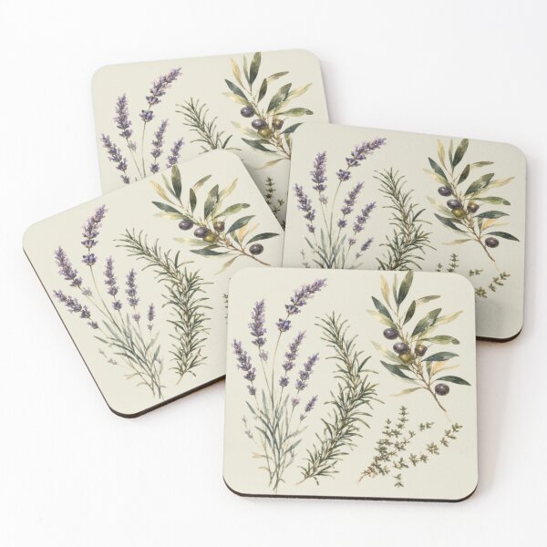 Item preview, Herbes de Provence Watercolor Botanical designed and sold by Natalia-Vlad.