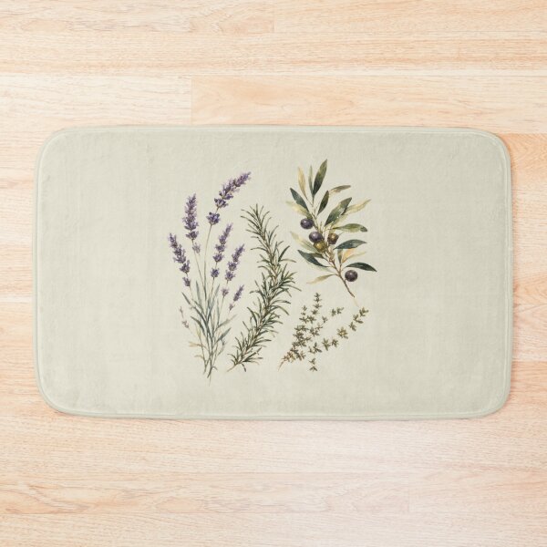 Item preview, Herbes de Provence Watercolor Botanical designed and sold by Natalia-Vlad.