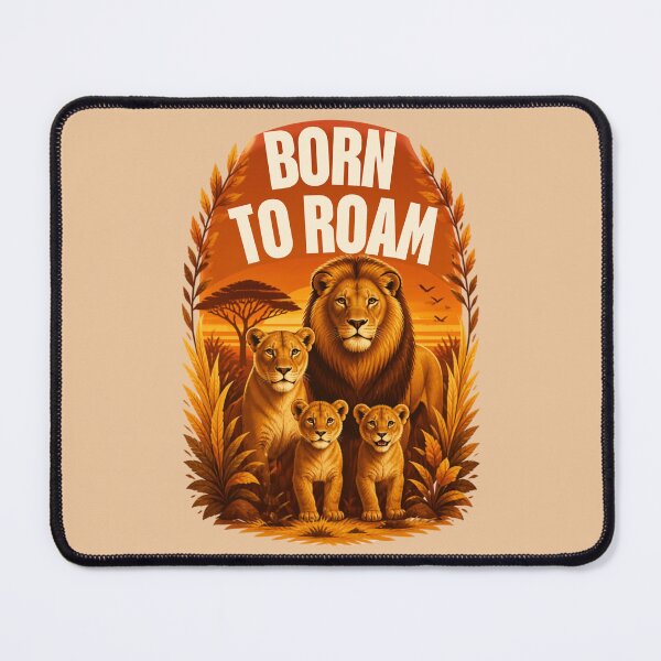 Item preview, Born to Roam Digital Africa Graphic Art designed and sold by GoGreenlove.