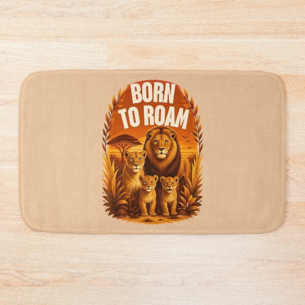 Item preview, Born to Roam Digital Africa Graphic Art designed and sold by GoGreenlove.