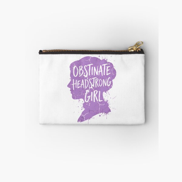 Item preview, Obstinate Headstrong Girl Purple Silhouette Grunge Design designed and sold by rodyauscaklo.