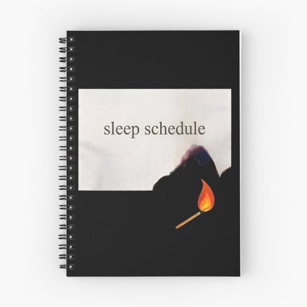 Item preview, Sleep Schedule on Fire - Funny Insomnia Meme designed and sold by SidTastic .