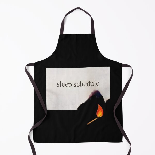 Item preview, Sleep Schedule on Fire - Funny Insomnia Meme designed and sold by SidTastic .