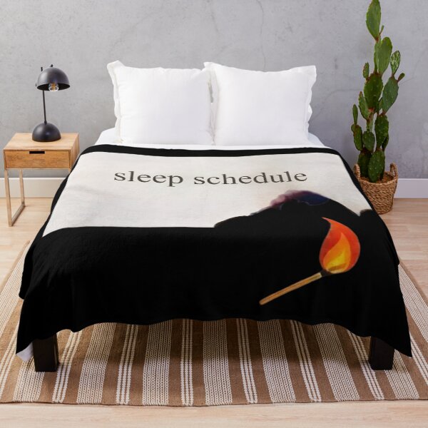 Item preview, Sleep Schedule on Fire - Funny Insomnia Meme designed and sold by SidTastic .