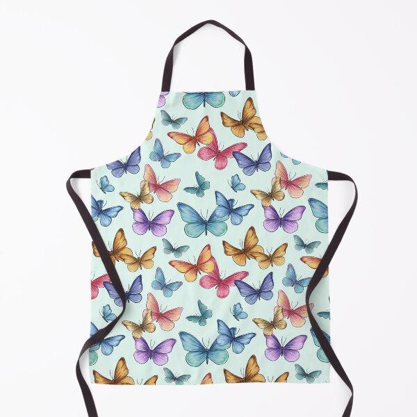 Item preview, Colorful butterflies, delicate colors, summer mood, butterfly pattern, designed and sold by ArtbySvetik.