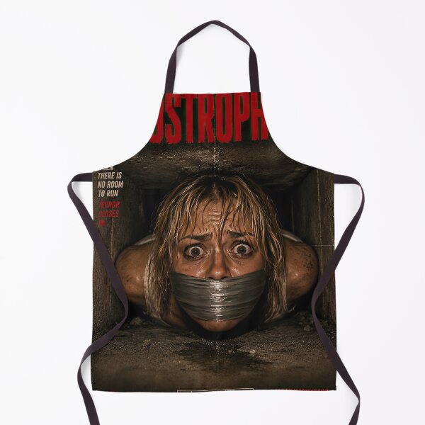 Item preview, Claustrophobia – Retro Grindhouse Confinement Horror Poster designed and sold by obstinator.