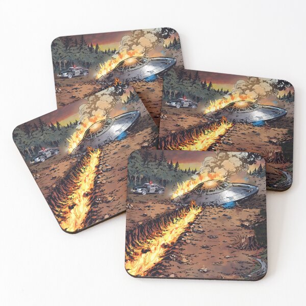 Item preview, Area 51 UFO Crash  Roswell Style Decor designed and sold by Jfouty.