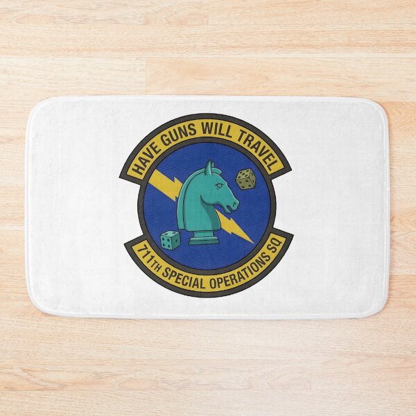 Item preview, USAF 711th Special Operations Squadron "Have Guns Will Travel" Patch designed and sold by CharlieDesings.