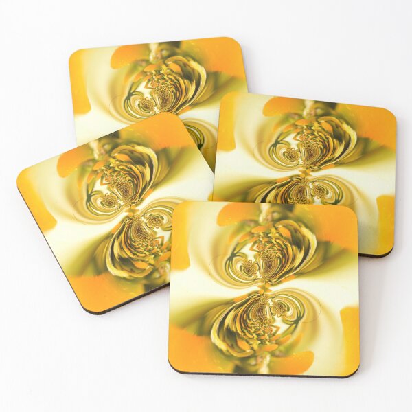 Item preview, Golden Floral Mirage designed and sold by SilentBloomLab.