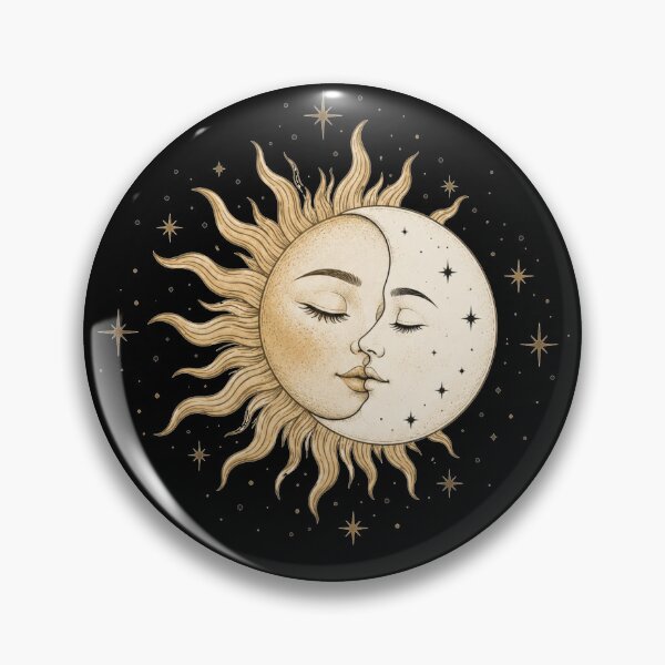 Item preview, Celestial Sun and Moon designed and sold by Nordova.