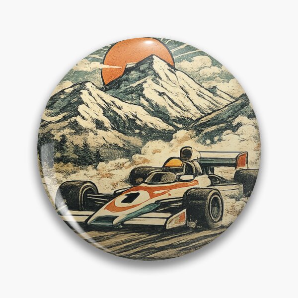 Item preview, Mountain GP Vintage Formula Racing Mountain designed and sold by Kleksi.