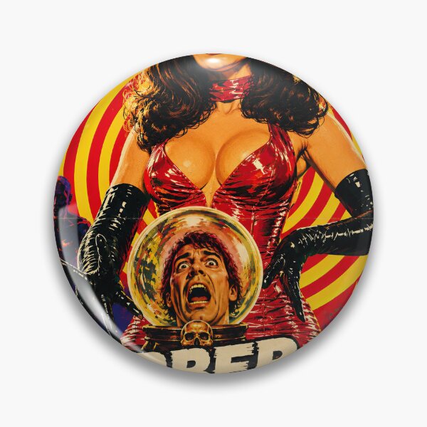 Item preview, Rubber Psychic – Retro Pulp Horror Psychic Poster designed and sold by obstinator.