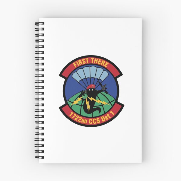 Item preview, USAF 1722nd Combat Control Squadron Detachment 1 Patch designed and sold by CharlieDesings.