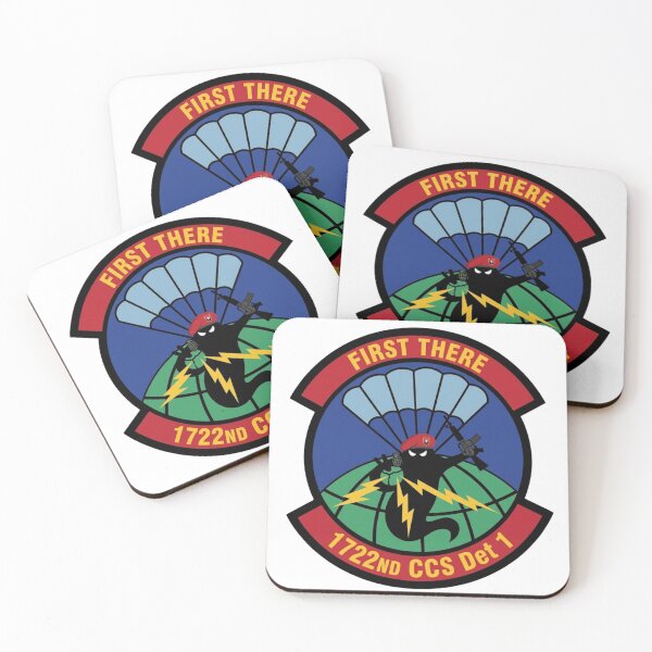 Item preview, USAF 1722nd Combat Control Squadron Detachment 1 Patch designed and sold by CharlieDesings.