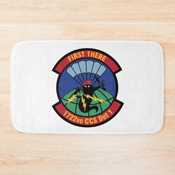 Item preview, USAF 1722nd Combat Control Squadron Detachment 1 Patch designed and sold by CharlieDesings.