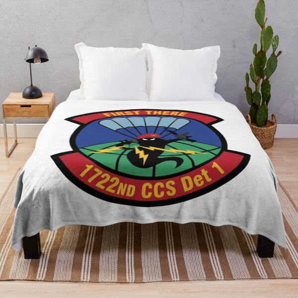 Item preview, USAF 1722nd Combat Control Squadron Detachment 1 Patch designed and sold by CharlieDesings.