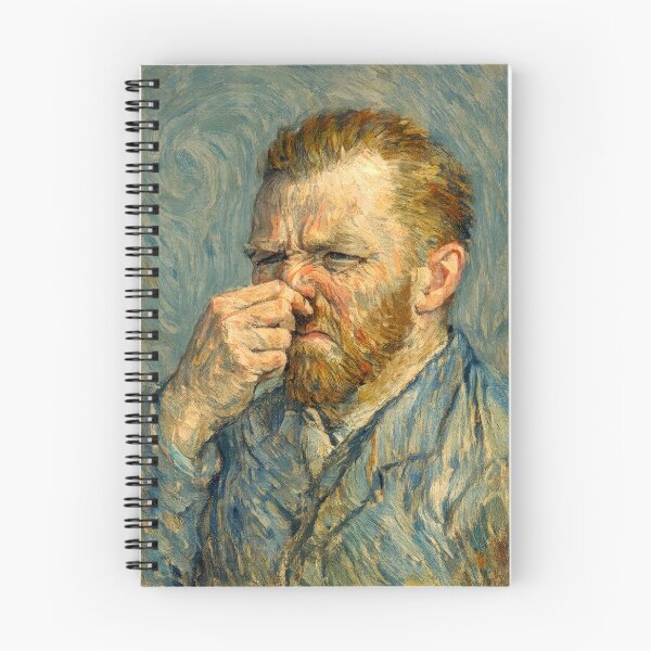 Item preview, Vincent van Gogh Smells Something Awful - Post Impressionist Parody designed and sold by SHHCreations.