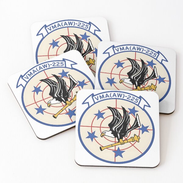 Item preview, USMC VMA(AW)-225 "Vagabonds" Squadron Patch designed and sold by CharlieDesings.