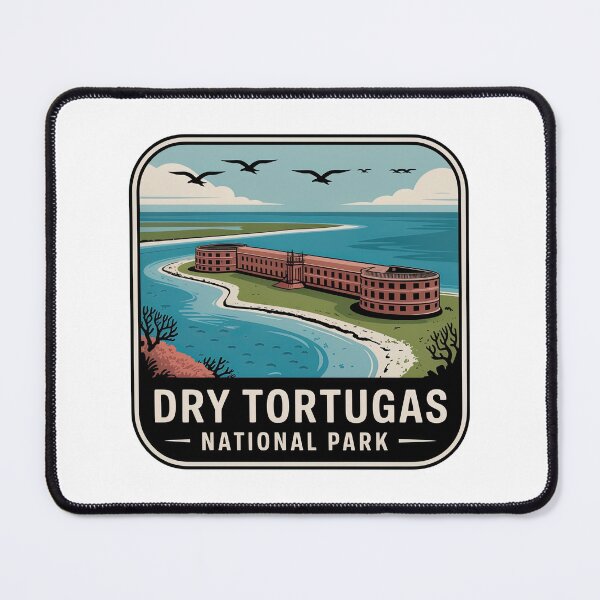 Item preview, Dry Tortugas National Park Vintage Travel Badge designed and sold by Teelogic.