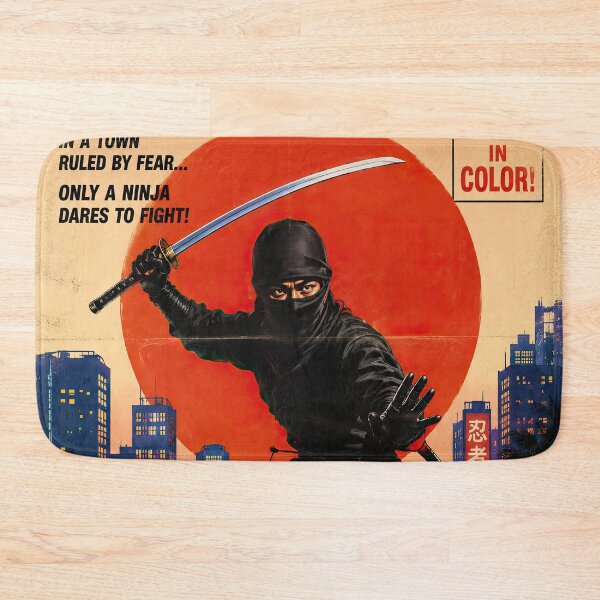 Item preview, Ninja City – 70s Grindhouse Urban Martial Arts Revenge Poster designed and sold by obstinator.