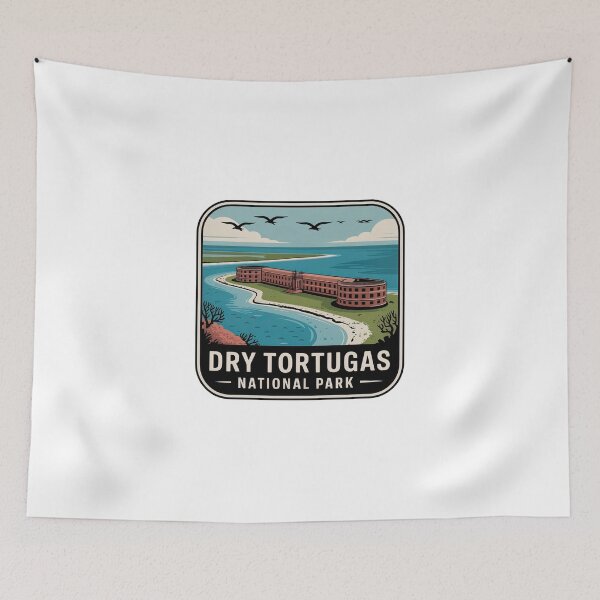 Item preview, Dry Tortugas National Park Vintage Travel Badge designed and sold by Teelogic.