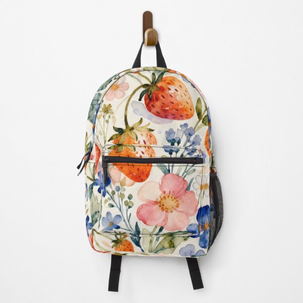 Item preview, Wild Strawberries Watercolor designed and sold by AOCollections.