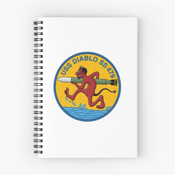 Item preview, US Navy USS Diablo (SS-479) Submarine Insignia Patch designed and sold by CharlieDesings.