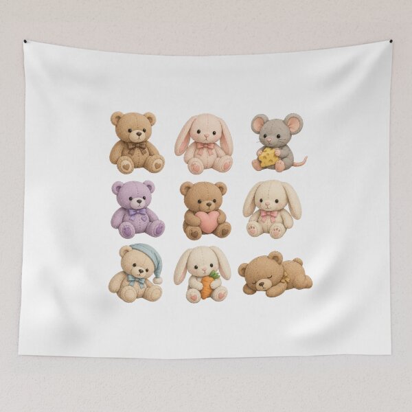 Item preview, Cute Kawaii Plush Toys Collection designed and sold by MySthore.