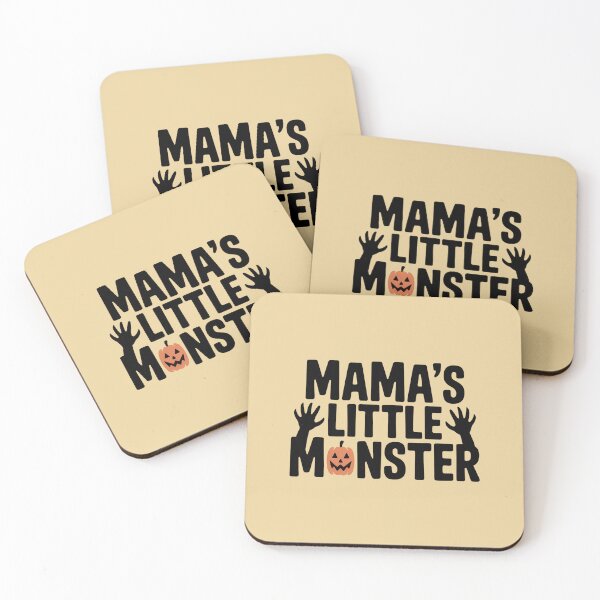 Artikelvorschau, Halloween-Partnerlook-Shirt für Mamas kleine Monsterfamilie entworfen und verkauft von Raw Tigers.