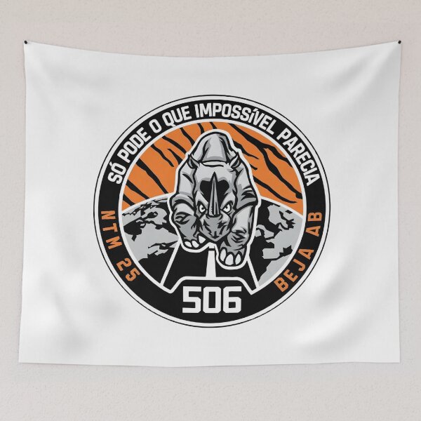 Item preview, Portuguese Air Force Esquadra 506 NATO Tiger Meet 2025 Patch designed and sold by CharlieDesings.