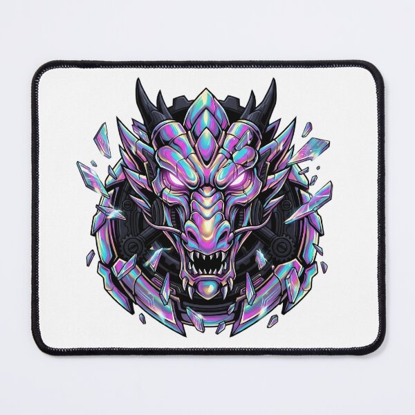 Item preview, Cyberpunk Crystal Dragon designed and sold by GlitchDripX.