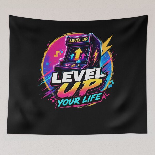 Item preview, Neon Arcade Gaming Machine designed and sold by FreshPixelArt.