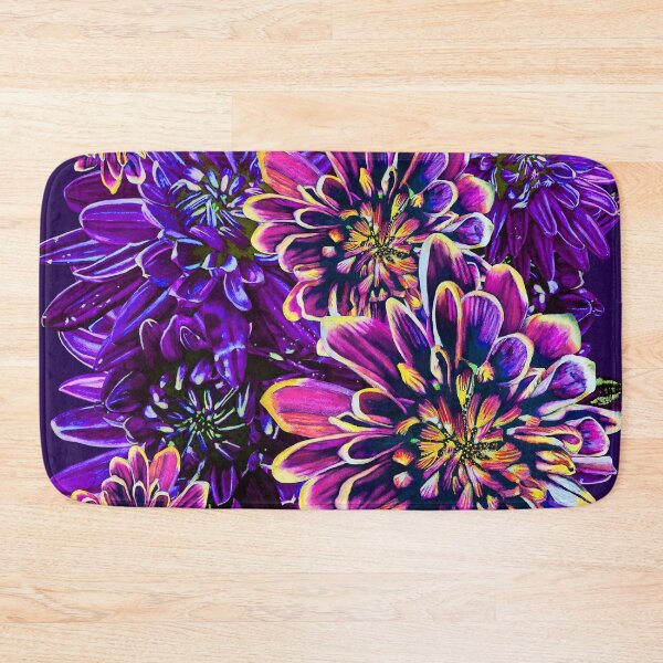 Item preview, Purple Chrysanthemums 4 designed and sold by nastiaart.
