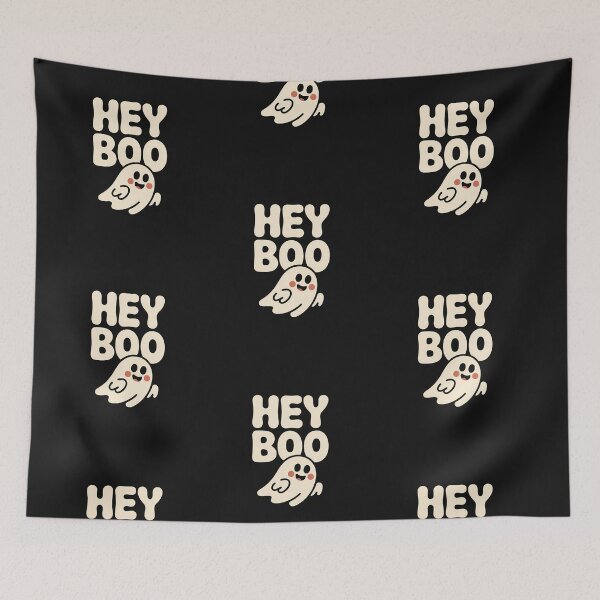 Item preview, Hey Boo Cute Ghost Halloween Kawaii Shirt designed and sold by Raw Tigers.