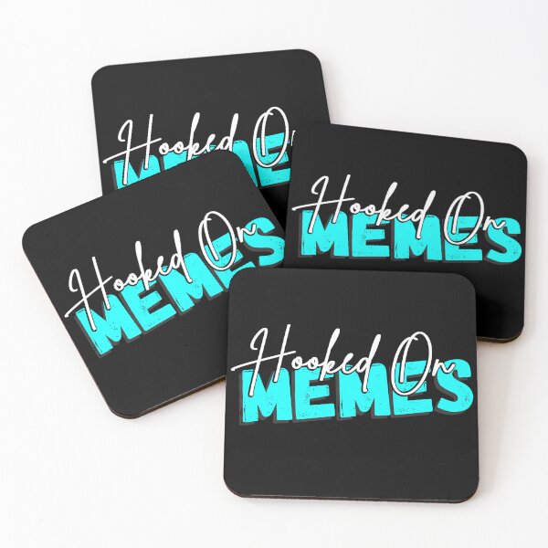 Item preview, Hooked On Memes Distressed Blue Y2K Graphic designed and sold by AXENT Designs.