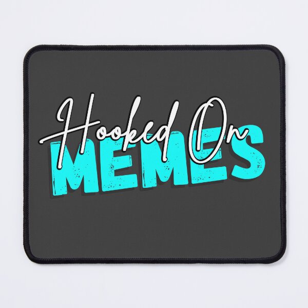 Item preview, Hooked On Memes Distressed Blue Y2K Graphic designed and sold by AXENT Designs.