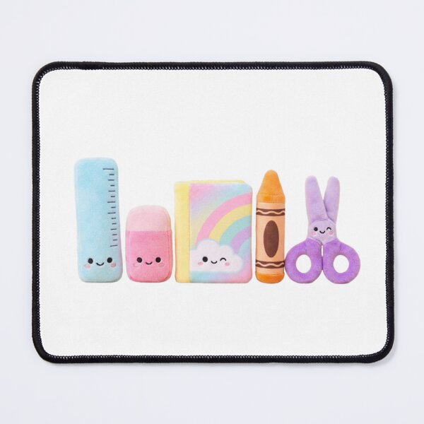 Item preview, Kawaii Plush Rainbow School Supplies Friends designed and sold by abdelski.