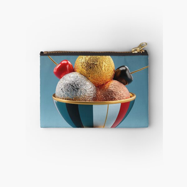 Item preview, Golden Ice Cream Sundae with Gold Silver and Bronze Scoops designed and sold by WordPlayStudio.