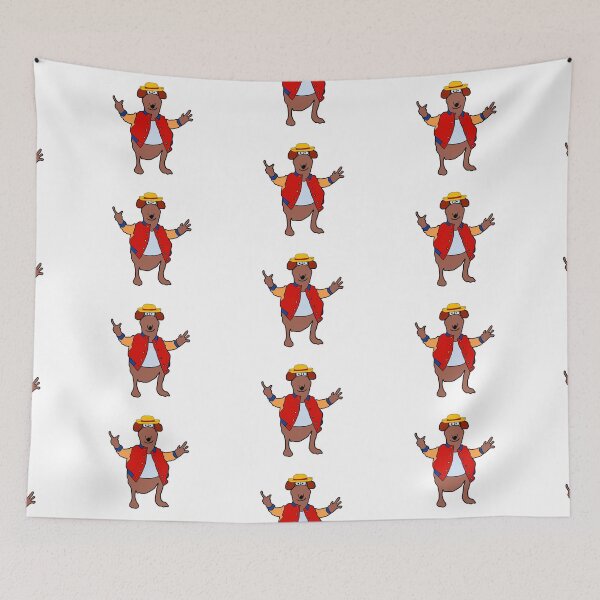 Item preview, The Muppets - Rizzo The Rat In A Straw Hat designed and sold by Animals-by-JB.