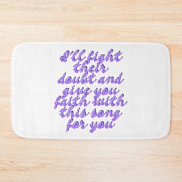 Item preview, Taylor Swift I'll Fight Their Doubt designed and sold by kikismithshop.
